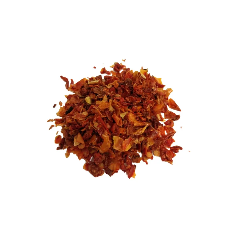 Tomato flakes, 3x3 mm