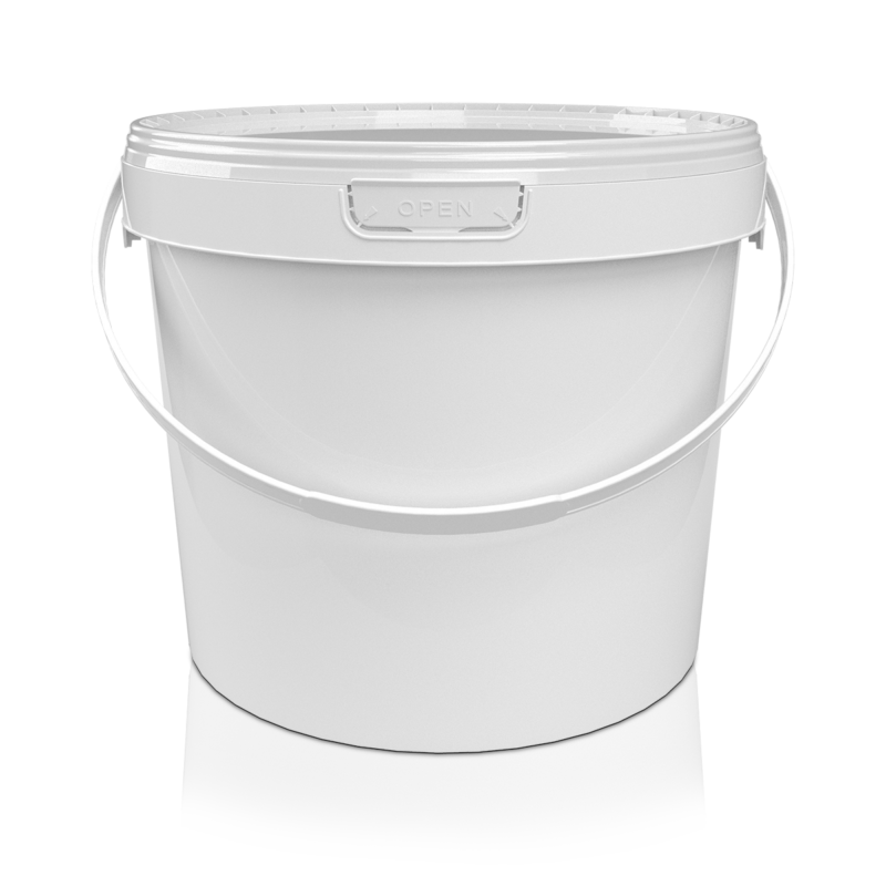 12ALDL Bucket 12 L ALDL white PP without lid (0.43 kg)