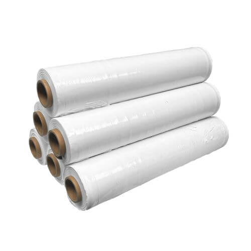 White Stretch wrap film 50cm wide 20mic
